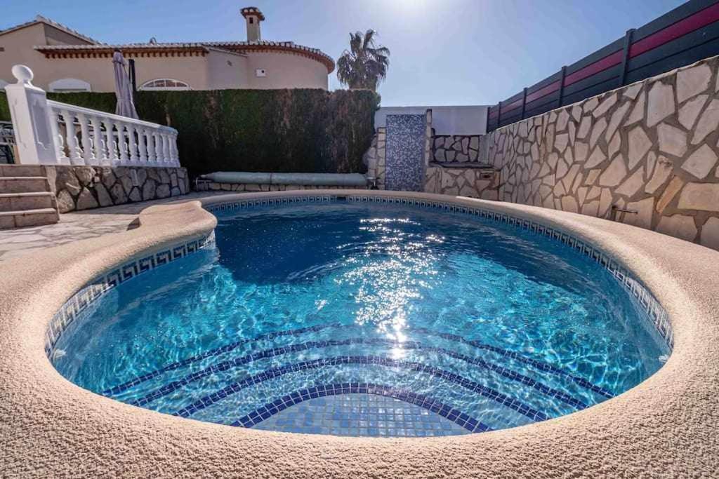 Paraiso Privado Con Piscina Villa Alqueries 德尼亚 外观 照片