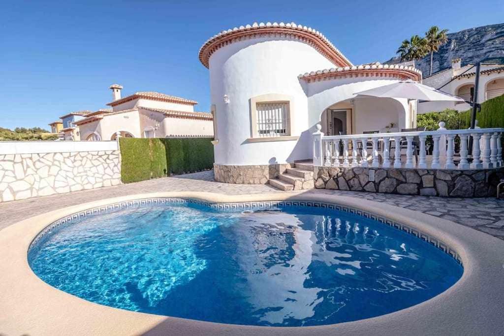 Paraiso Privado Con Piscina Villa Alqueries 德尼亚 外观 照片
